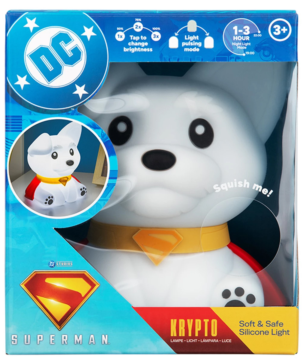 Krypto Squishyglo Silicone Supercão Luminaire (Superman 2025)