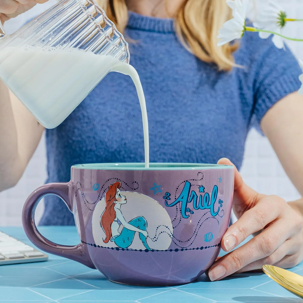 Ariel soup mug - The Little Mermaid