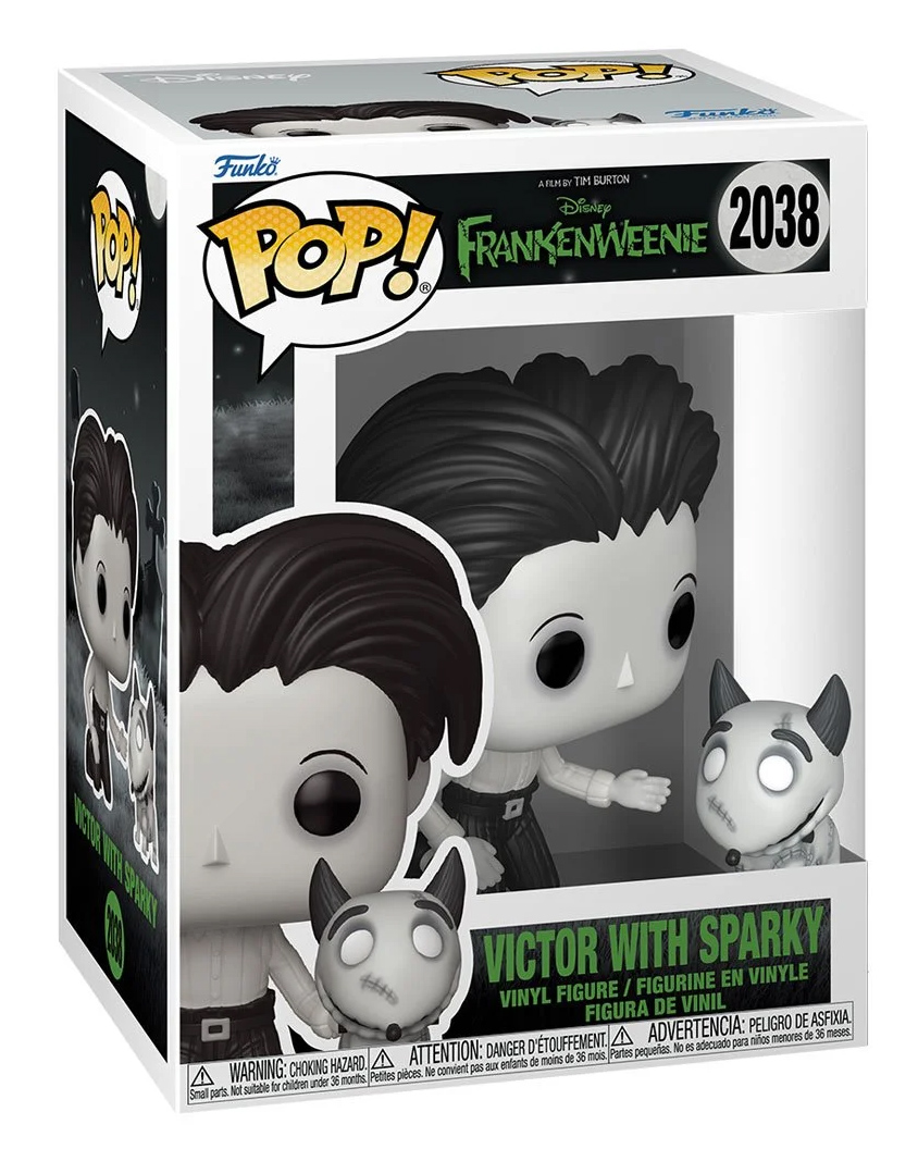 Pop dolls! & Buddy Frankenweenie with Victor and Sparky (Tim Burton)