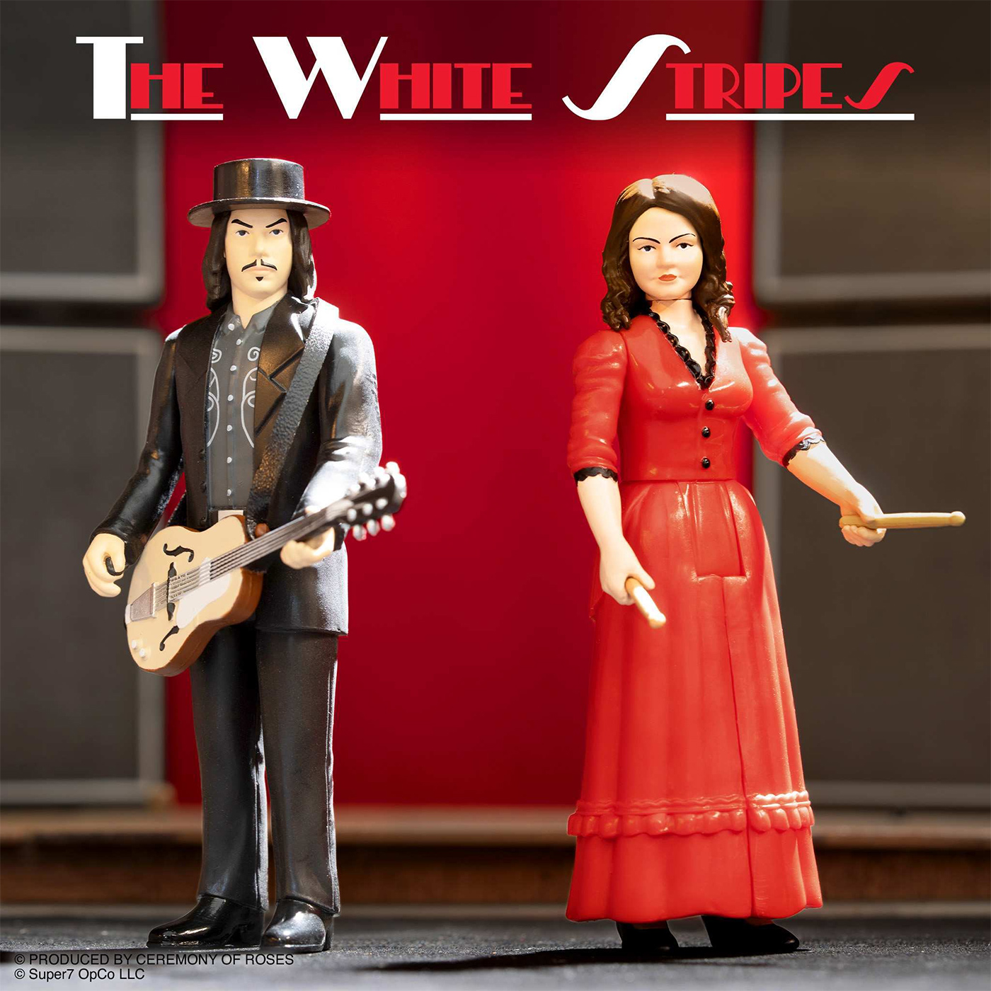 Action Figures The White Stripes “Get Behind Me Satan” ReAction