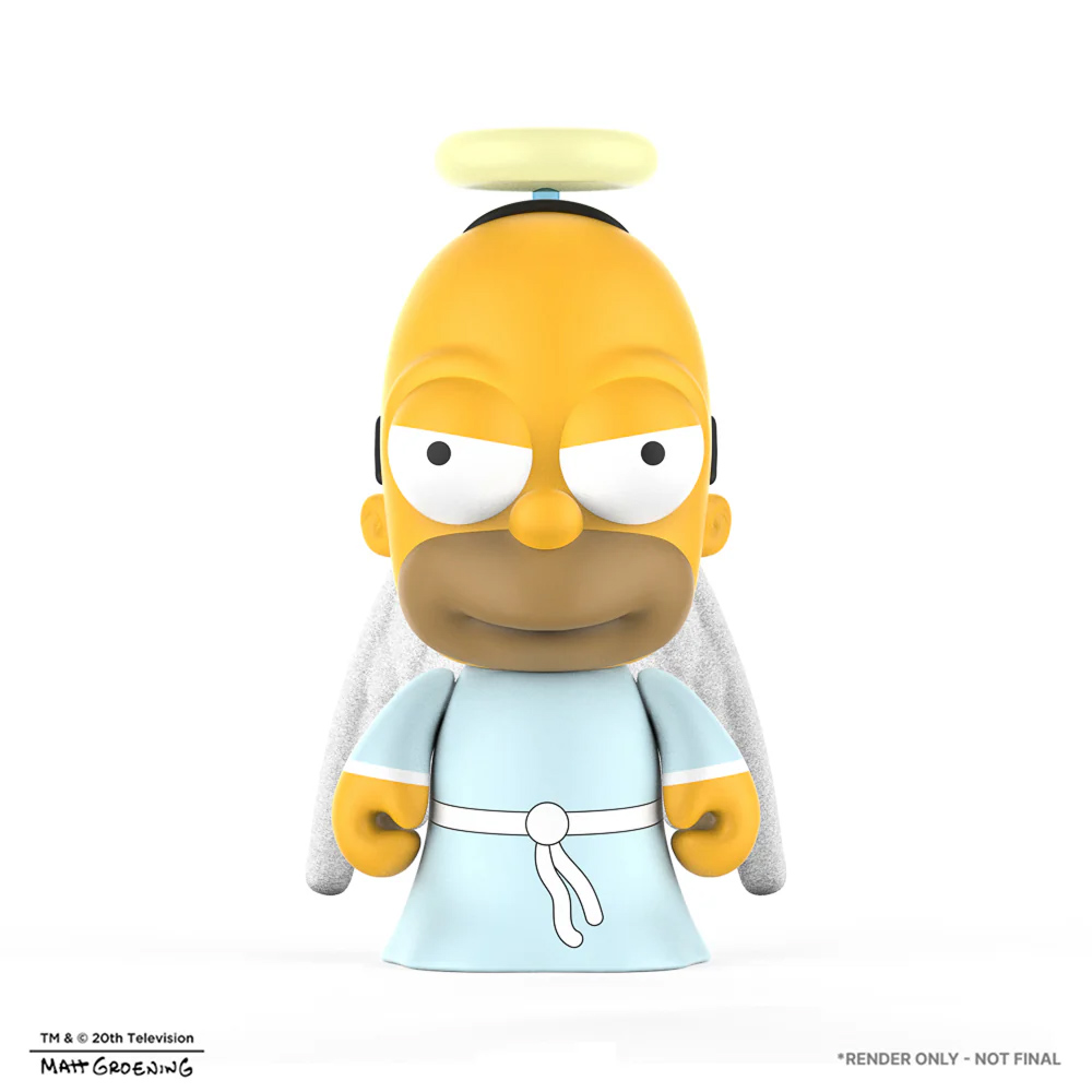 Mini-Figures as MUITAS FACES OF HOMER SIMPSON (Kidrobot Blind-Box)