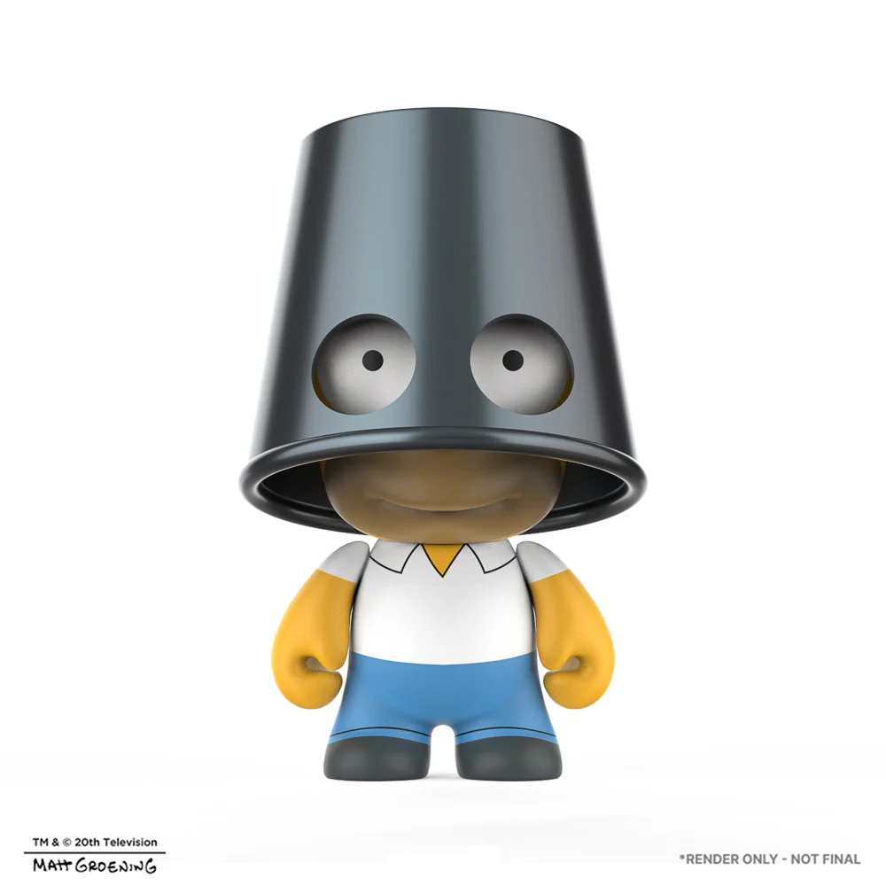 Mini-Figures as MUITAS FACES OF HOMER SIMPSON (Kidrobot Blind-Box)