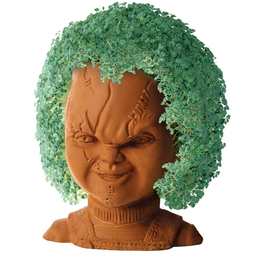 Chucky, the killer toy chia pet