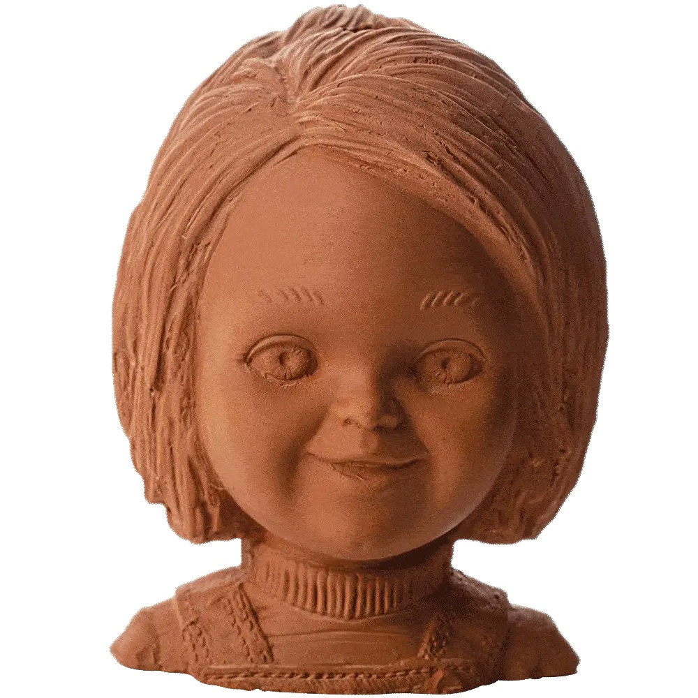 Chucky, the killer toy chia pet