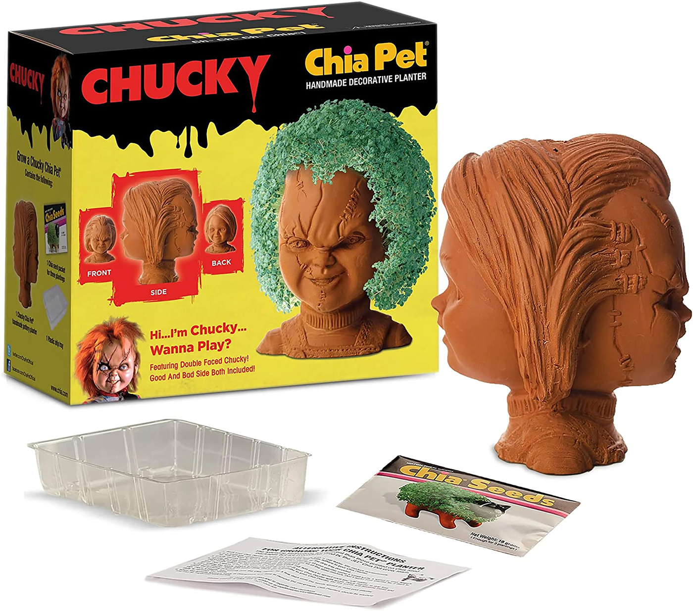 Chucky, the killer toy chia pet