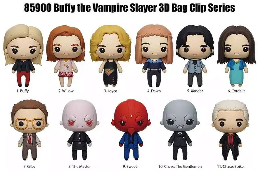Buffy Keychains, The 3D Figure Bag Click Vampire