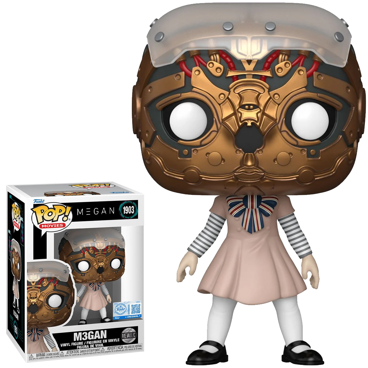 Pop dolls! M3gan: cyberpunk, dancing and robotic head