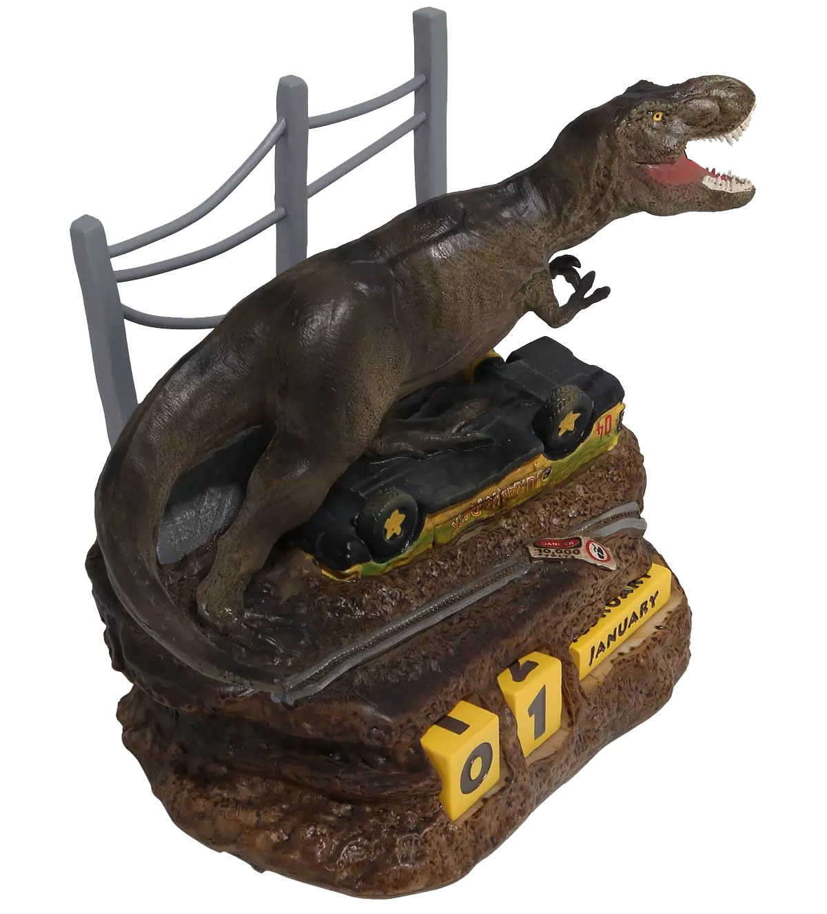 Perpetual Calendar Jurassic Park: T-Rex escape