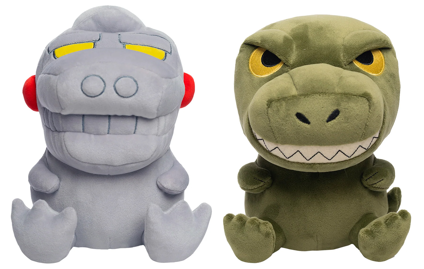 Bonecos de Pelúcia Godzilla '89 & Mechagodzilla - Toho Super Duper Plush