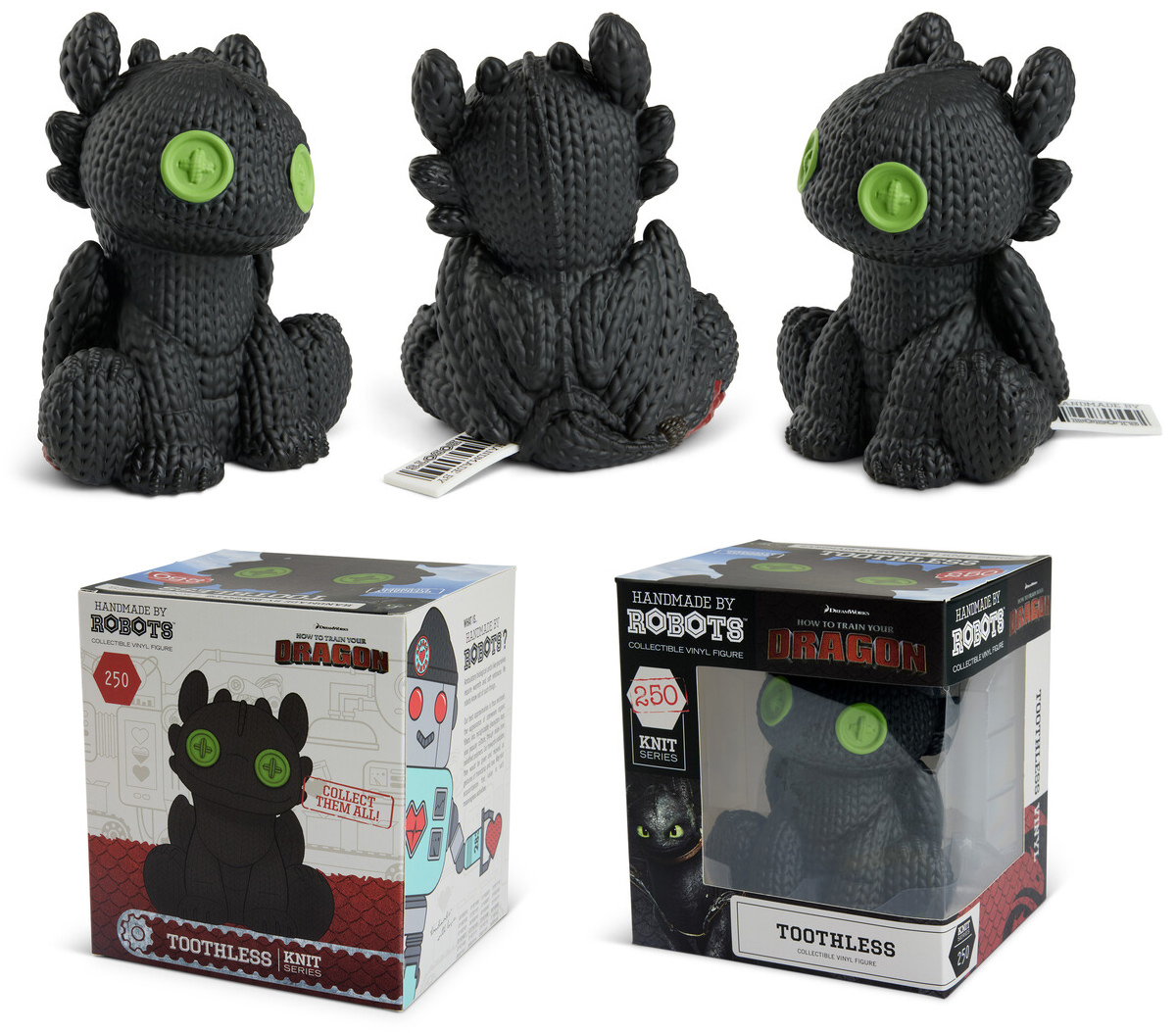 How to train your Dragon Handmade by Robots