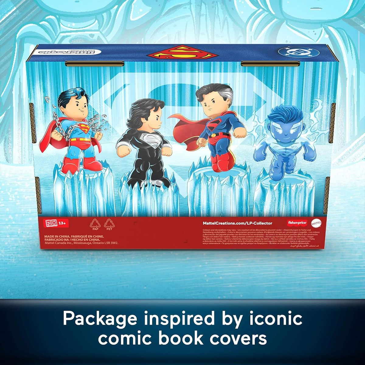 Superman Through the Ages Little People Collector