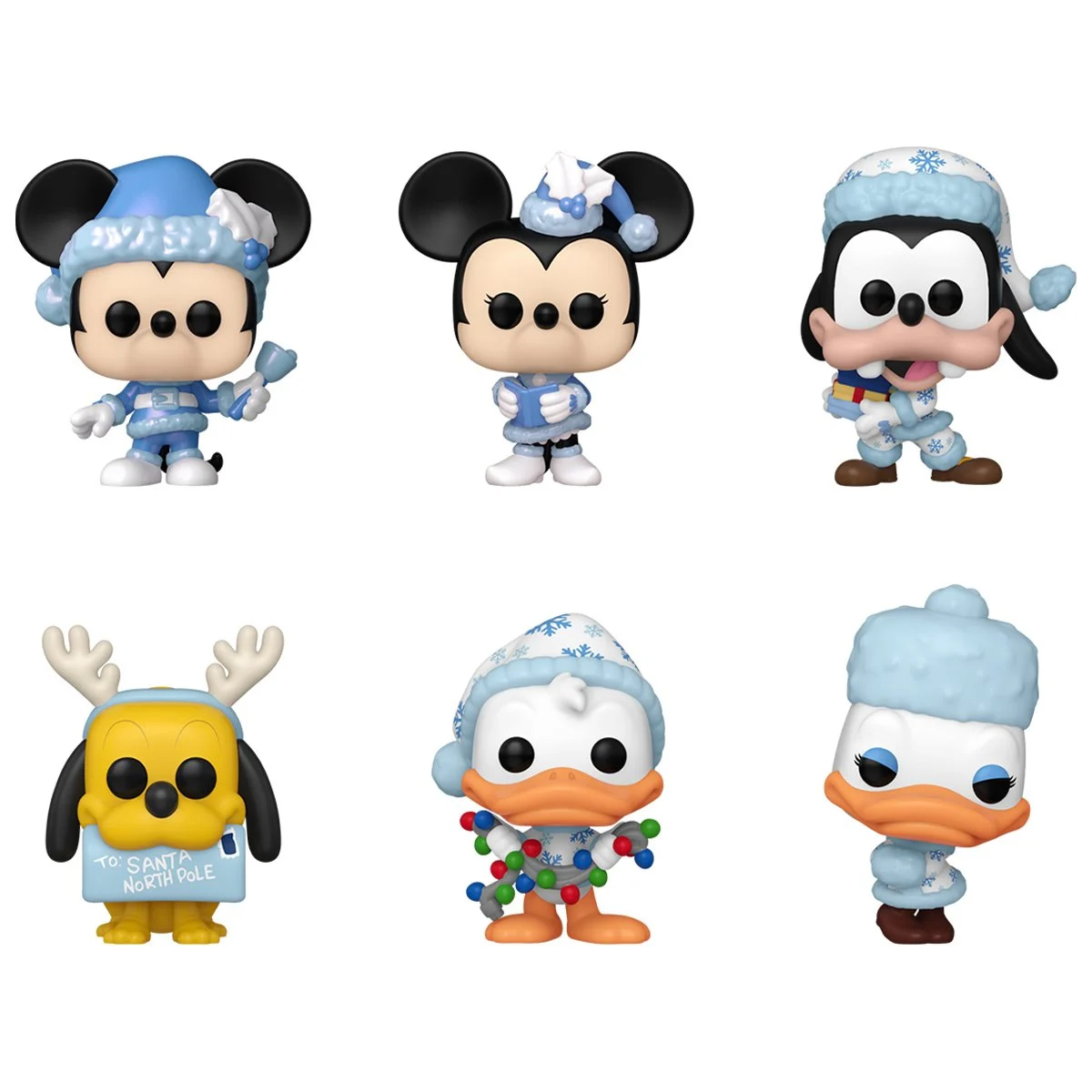 Micro Pocket Pop Figures! Snowball with Mickey and friends inside snowballs (funko)