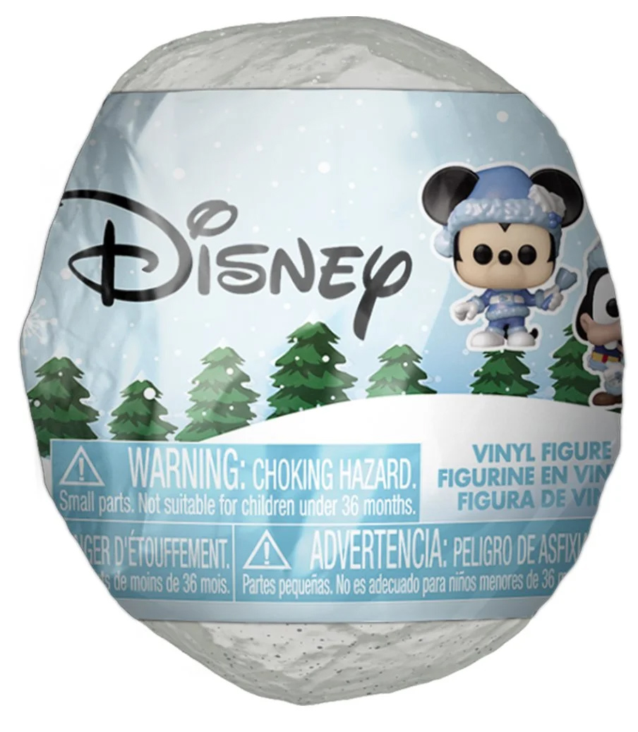 Micro Pocket Pop Figures! Snowball with Mickey and friends inside snowballs (funko)
