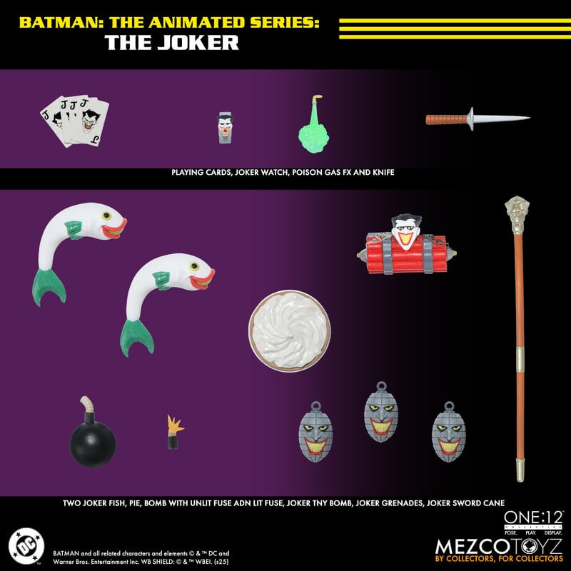 Action Figure Joker One: 12 Collective in Batman: The Animated series