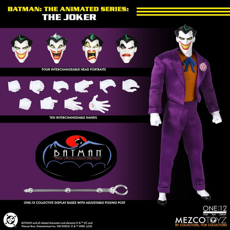 Action Figure Joker One: 12 Collective in Batman: The Animated series