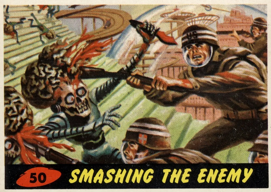 Cartao Mars Attacks