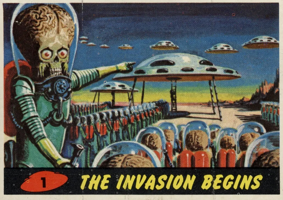 Carta Mars Attacks