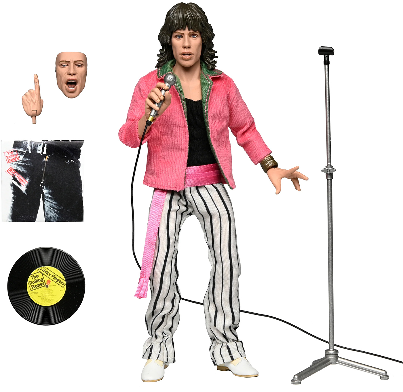Action Figures The Rolling Stones Neca Clothed: Mick Jagger e Keith Richards