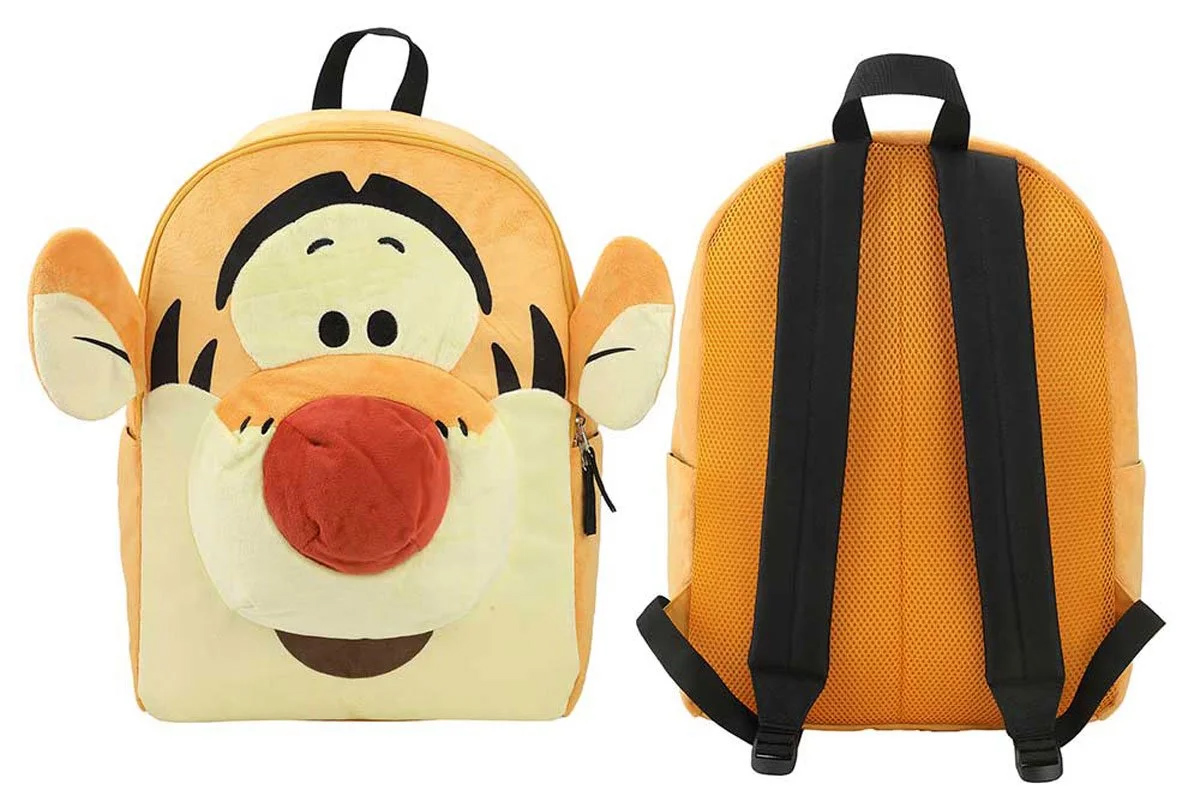Laptop backpack Tigrão 3D, the bouncing friend of the pooh teddy bear