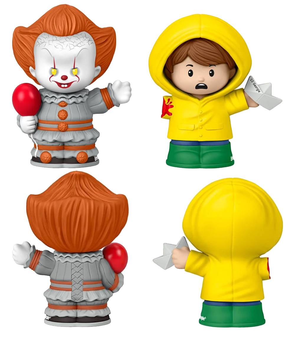 Bonequinhos IT Little People Collector: Pennywise e Georgie (Stephen King)