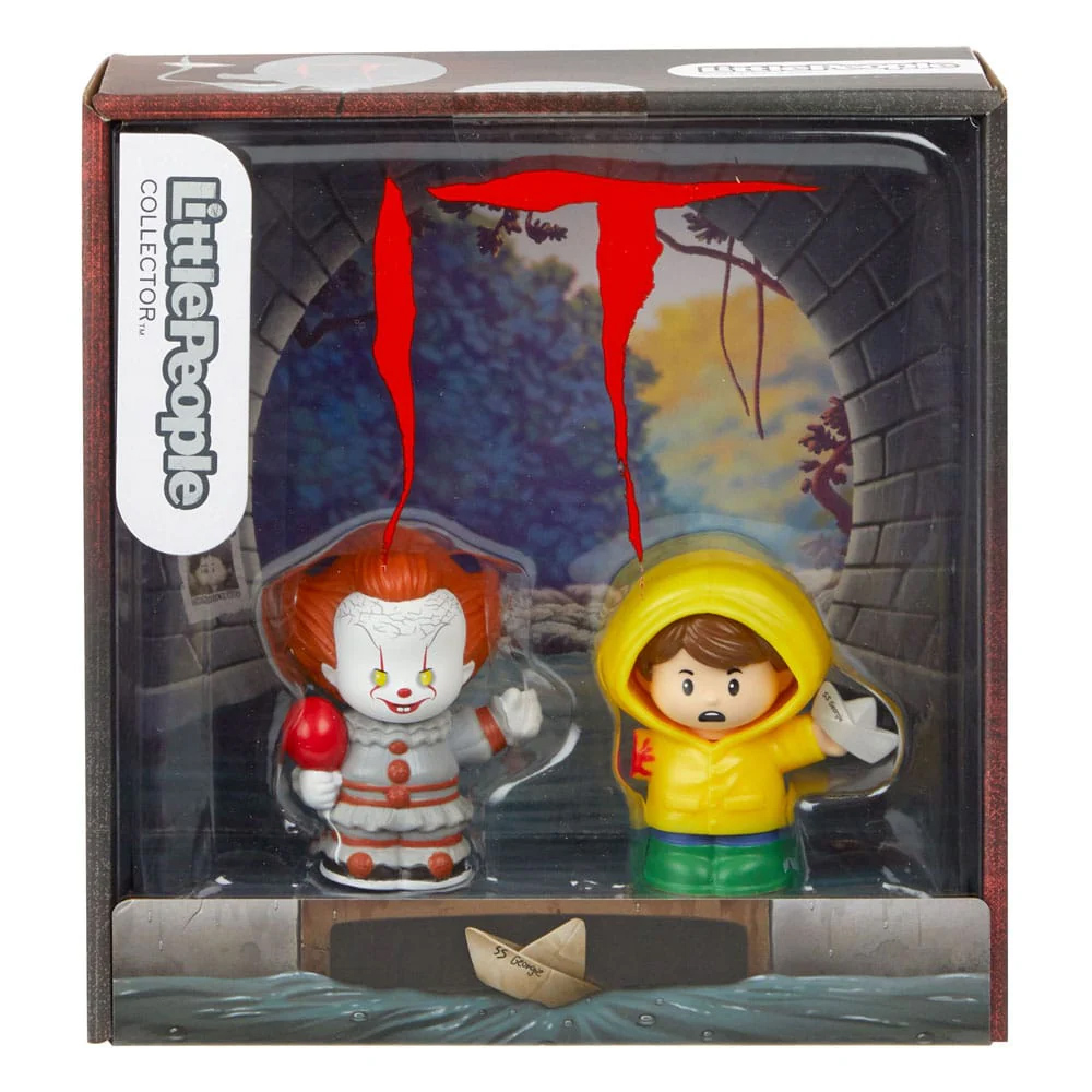 Bonequinhos IT Little People Collector: Pennywise e Georgie (Stephen King)