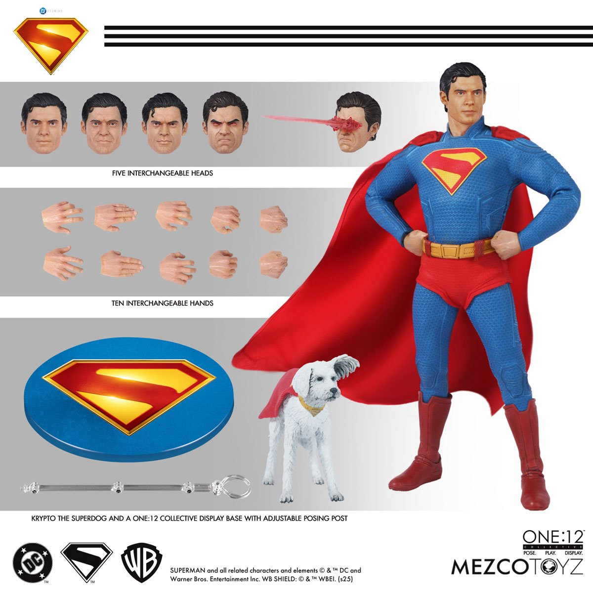 Action Figure Superman 2025 (David Corenswet) One:12 Collective