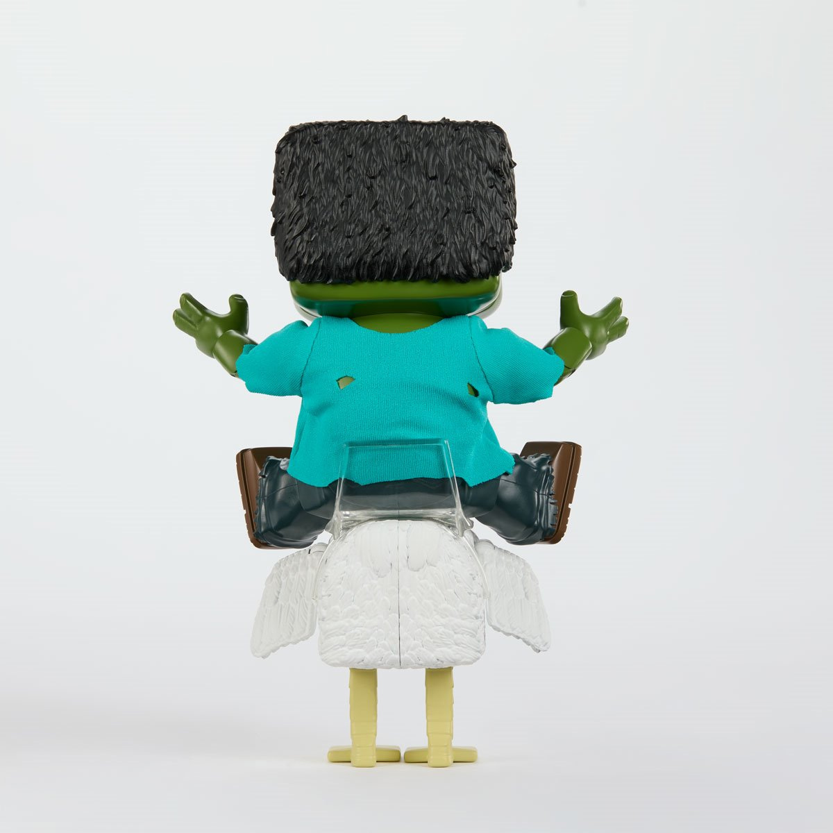 Action Figure “Chicken Jockey” from a Minecraft movie