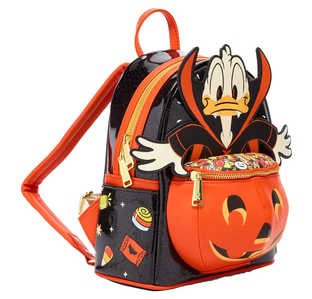 Disney Halloween Mini-Hochilla: Donald Pato dressed as vampire