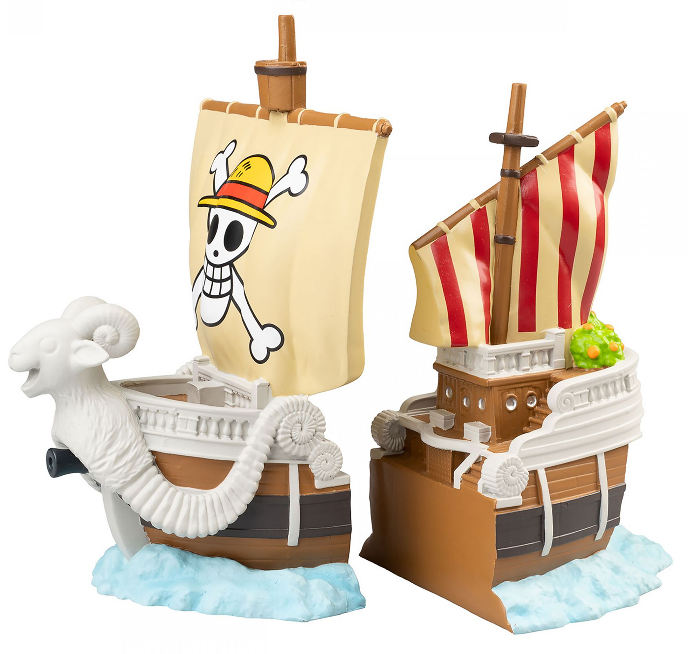 Book Support Pirate Ship Going Merry Bookends from the One Piece series