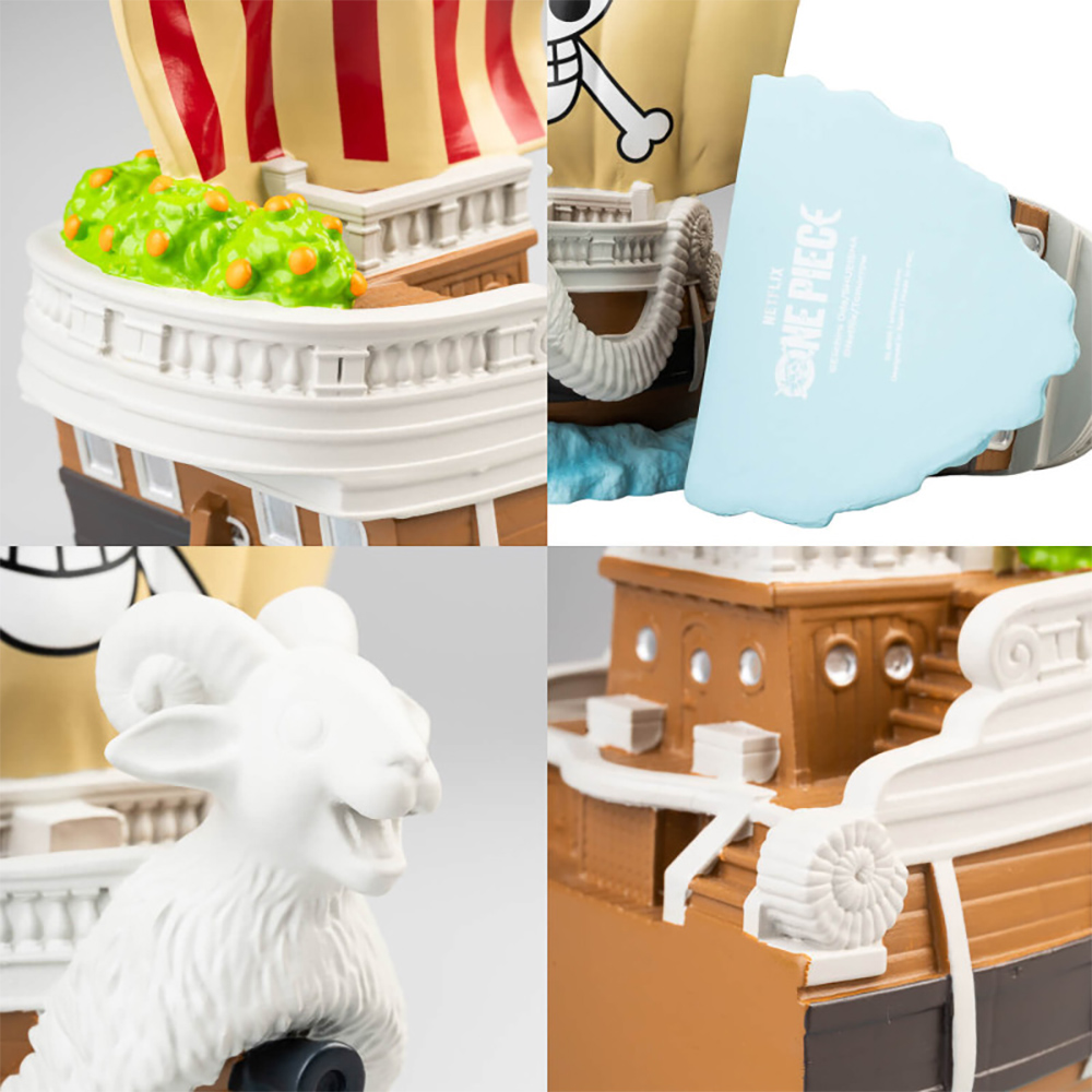 Book Support Pirate Ship Going Merry Bookends from the One Piece series