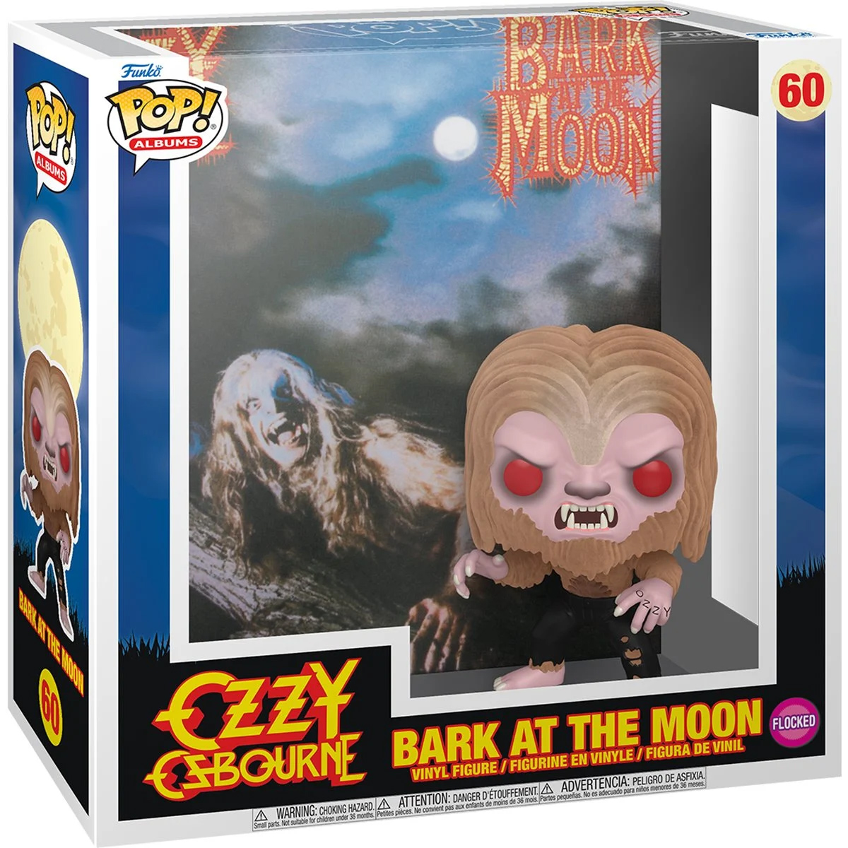 Pop! Albums: Ozzy Osbourne Lobisomen e a Capa de “Bark at the Moon”