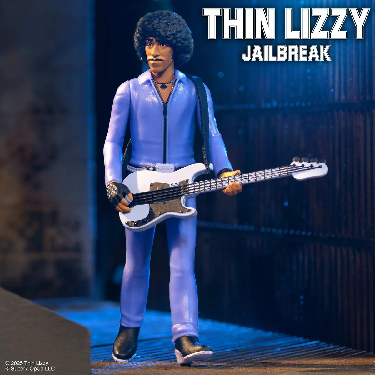 Action Figure Phil Lyntt ReAction “Jailbreak” to Banda Irlandsa Thin Lizzy