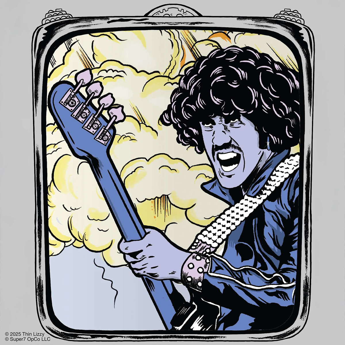 Action Figure Phil Lyntt ReAction “Jailbreak” to Banda Irlandsa Thin Lizzy