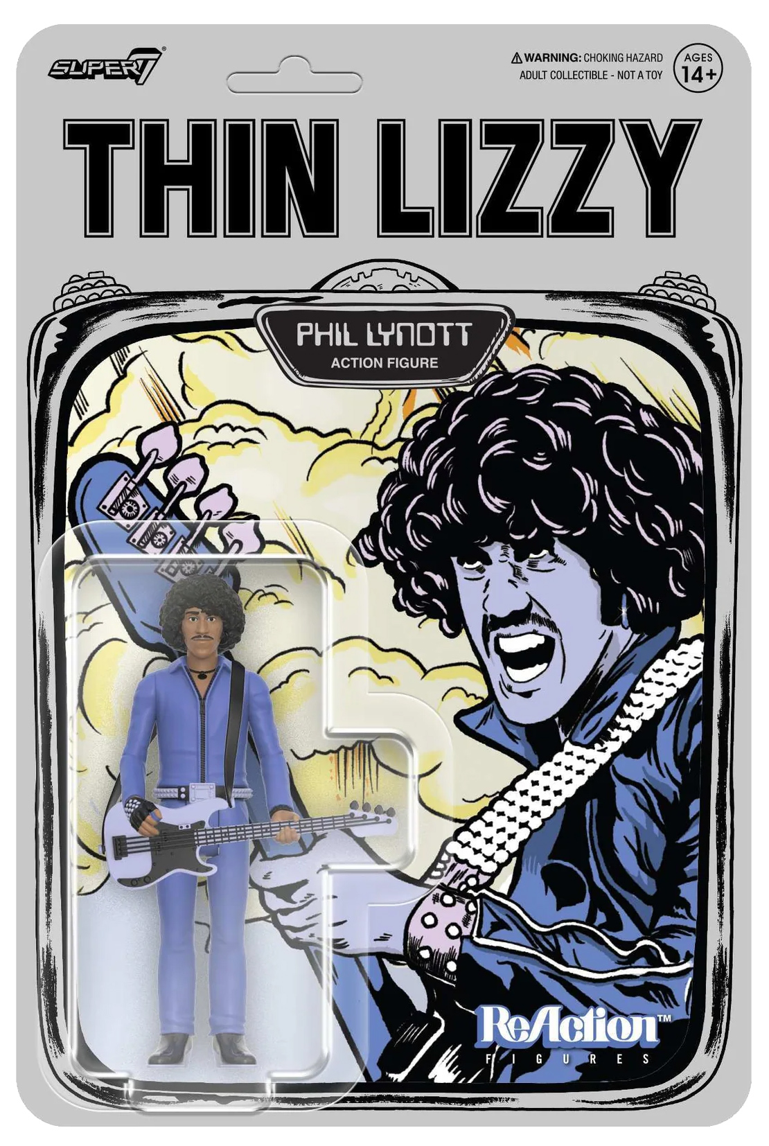 Action Figure Phil Lyntt ReAction “Jailbreak” to Banda Irlandsa Thin Lizzy