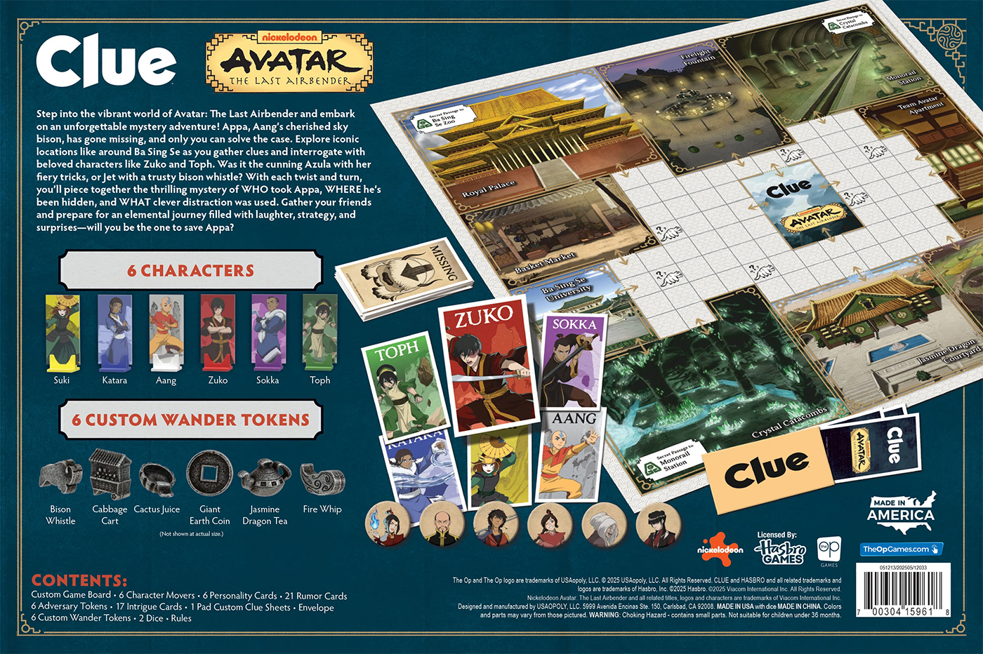 Clue: Avatar The Last Airbender Edition