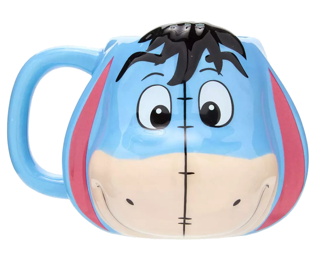3D Mug of Burrico Bison (Eeyore), the friend of the teddy bear pooh