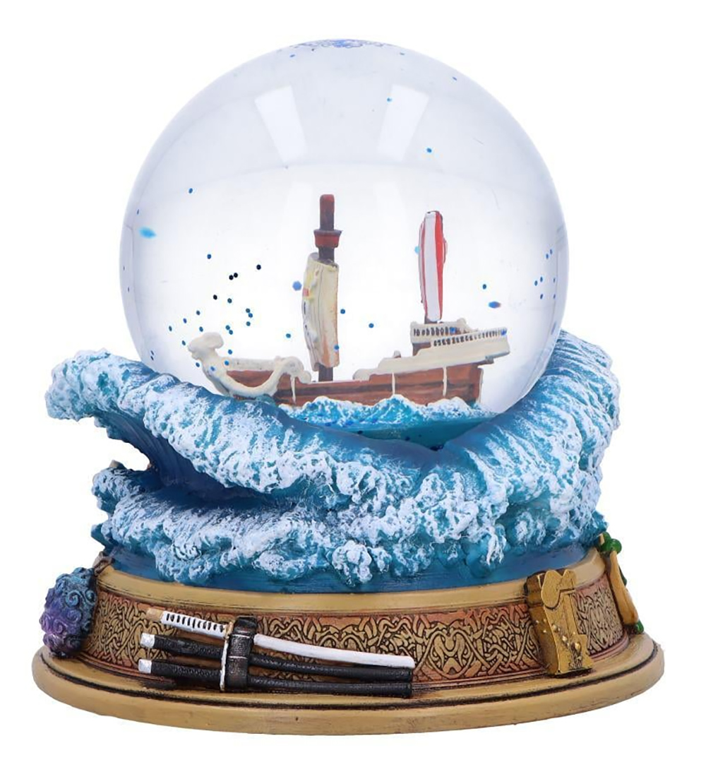 Snow Globe Pirate Ship Going Merry de One Piece