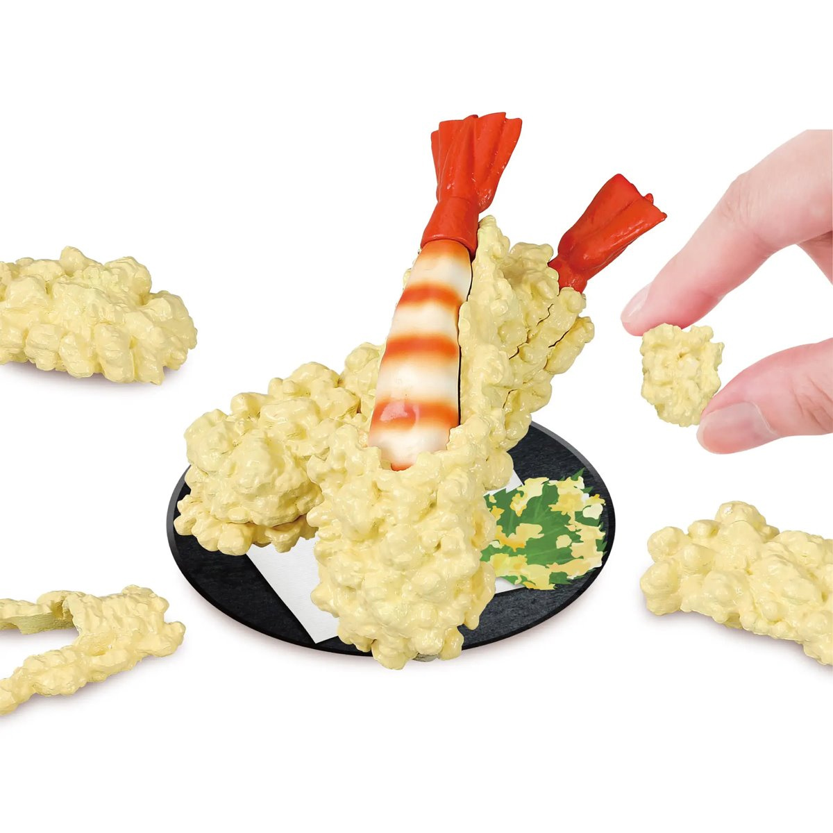3D puzzle Kaitai Puzzle: Shrimp Tempur and Onigiri Rice Dumpling