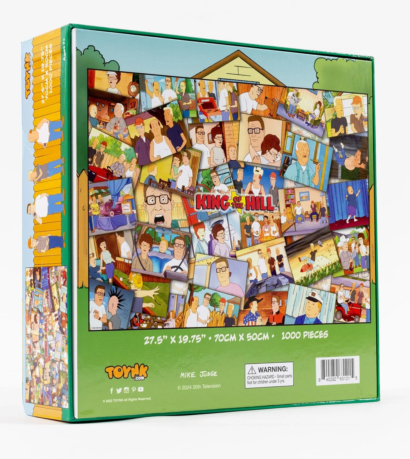 Animated series puzzle The King of the Hill (King of the Hill) with 1,000 pieces