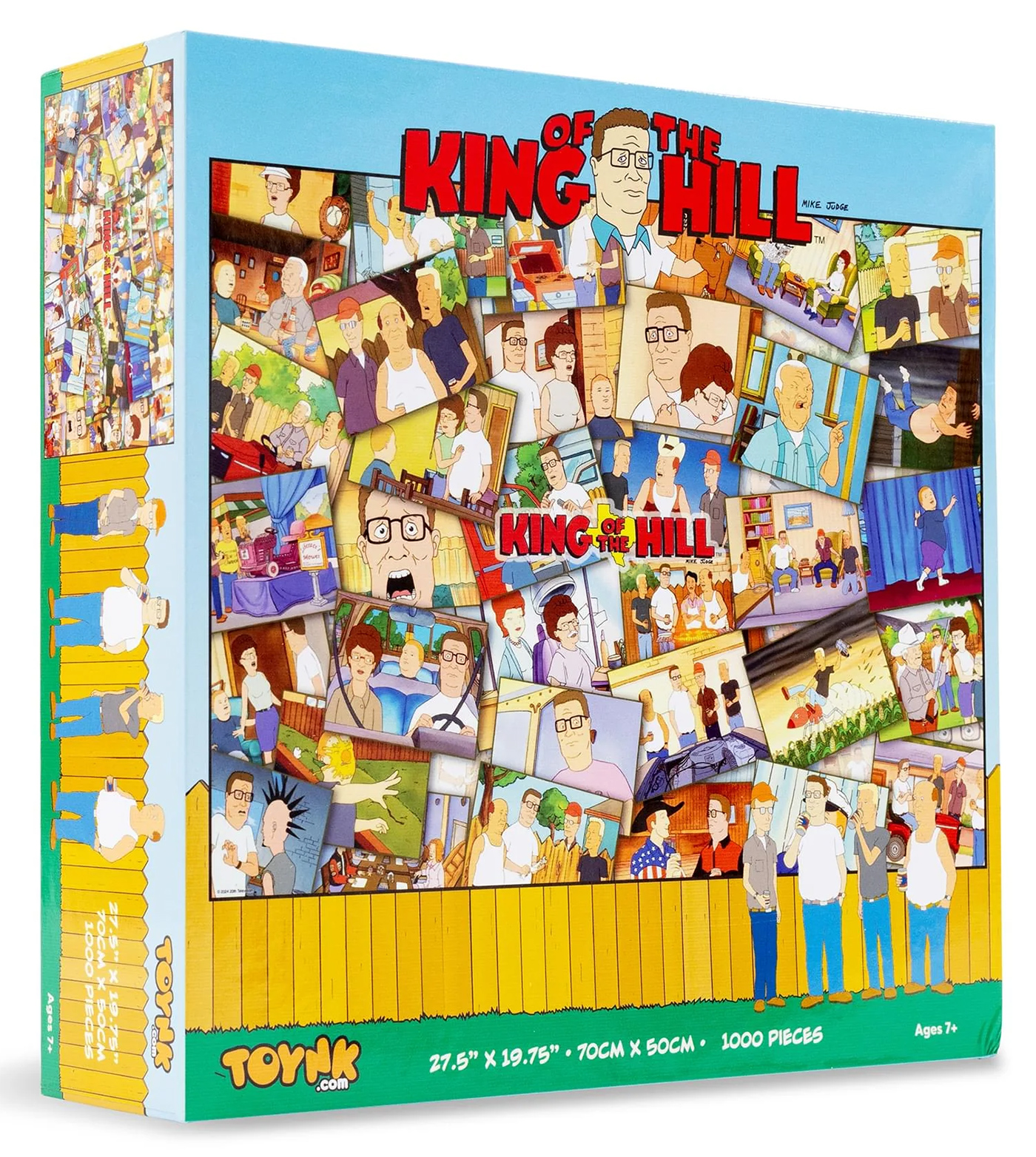 Animated series puzzle The King of the Hill (King of the Hill) with 1,000 pieces