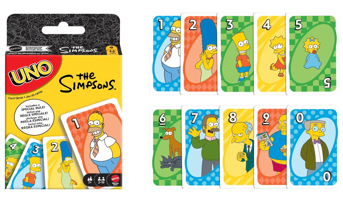 Card Set Uno The Simpsons