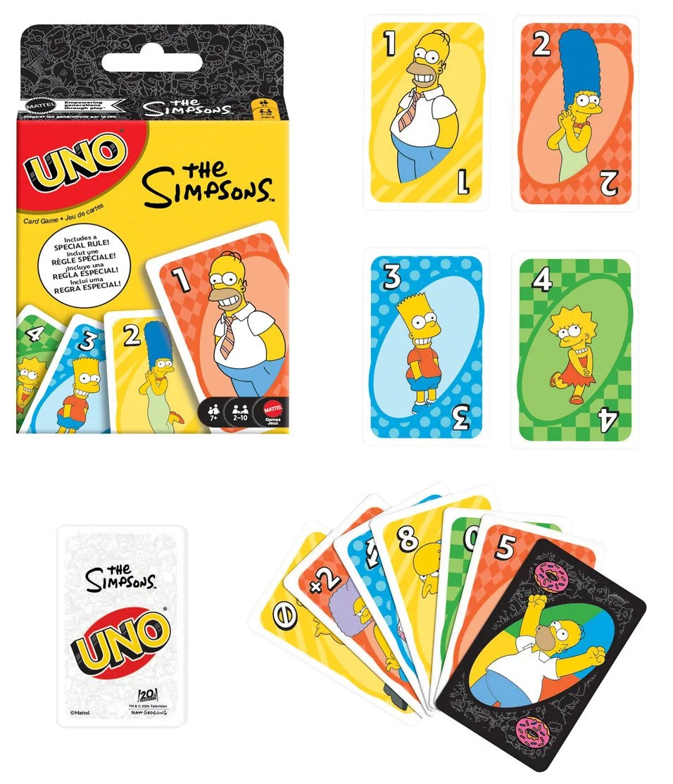 Card Set Uno The Simpsons