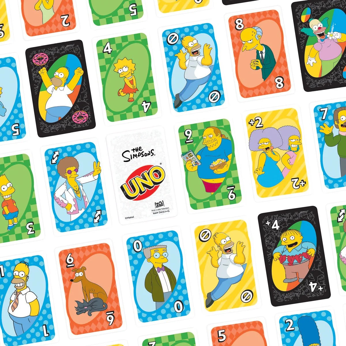 Card Set Uno The Simpsons
