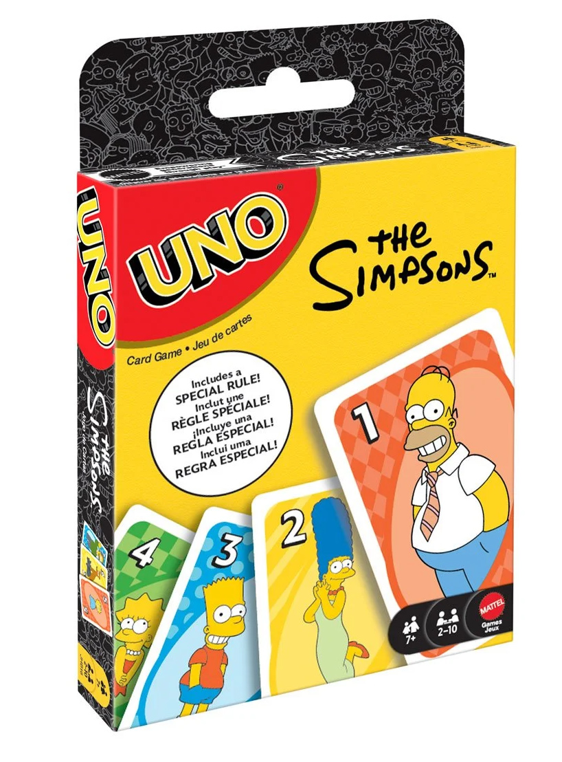 Card Set Uno The Simpsons