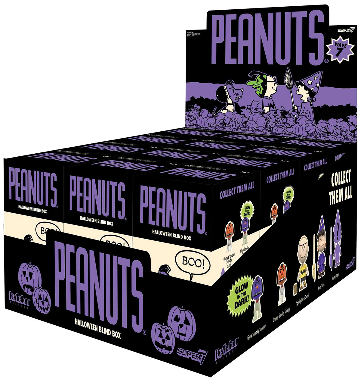 Action Figures Peanuts “Halloween” ReAction Blind-Box