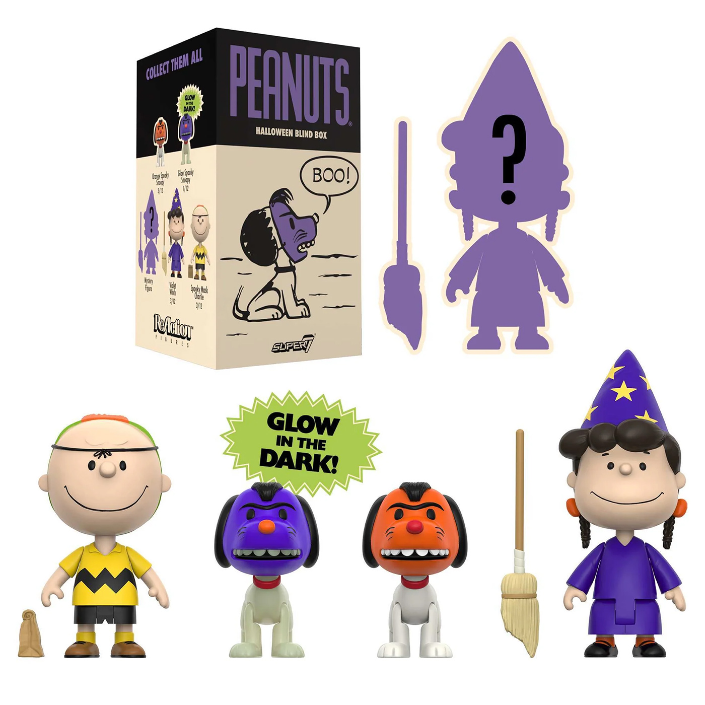 Action Figures Peanuts “Halloween” ReAction Blind-Box