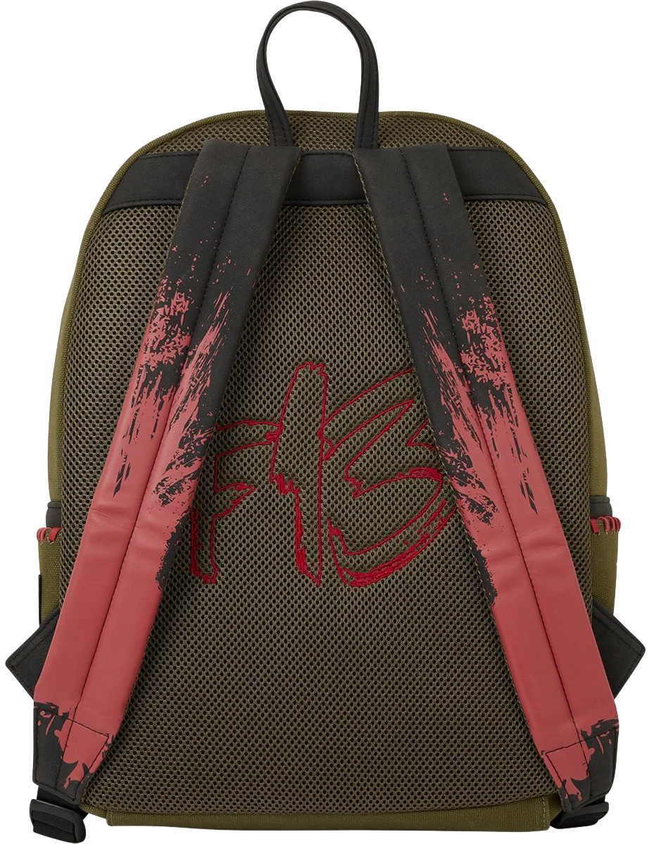 Canvas Backpack Friday 13 Camp Crystal Lake (Phosphorescent)