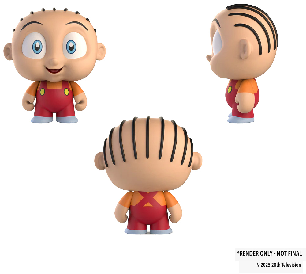 Mini-Figuras Family Guy “Freakin' Sweet” (Kidrobot Blind-Box)