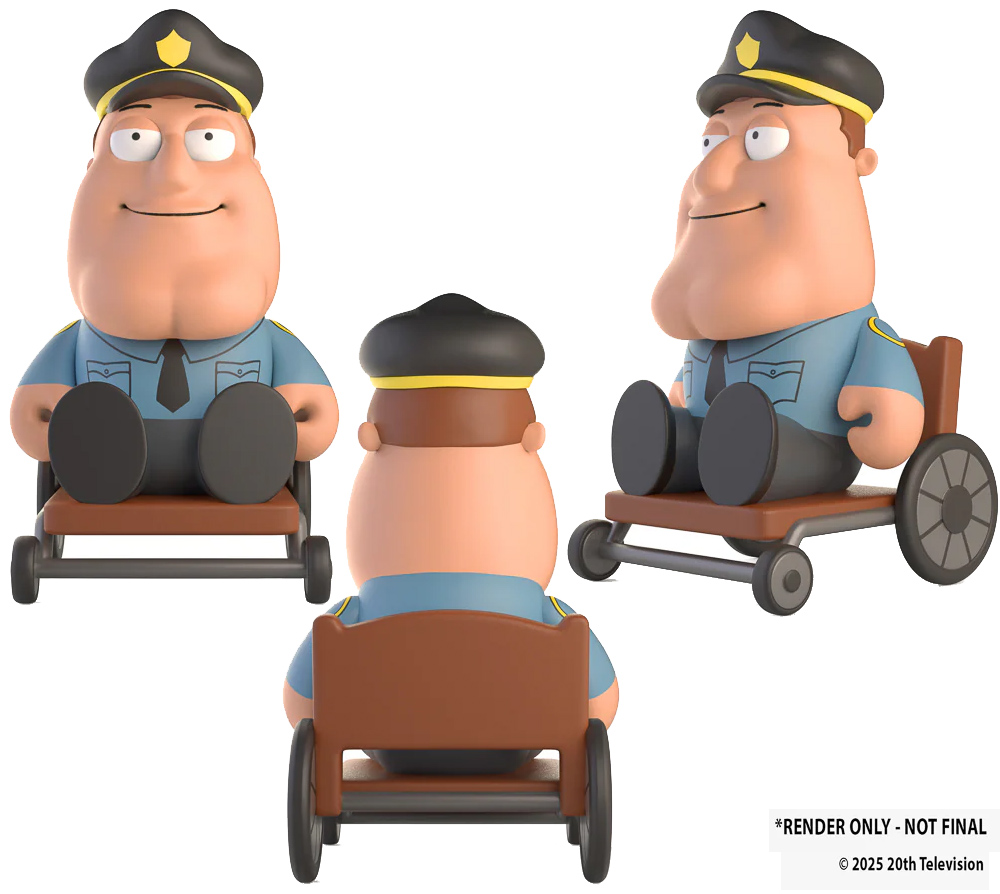 Mini-Figuras Family Guy “Freakin' Sweet” (Kidrobot Blind-Box)