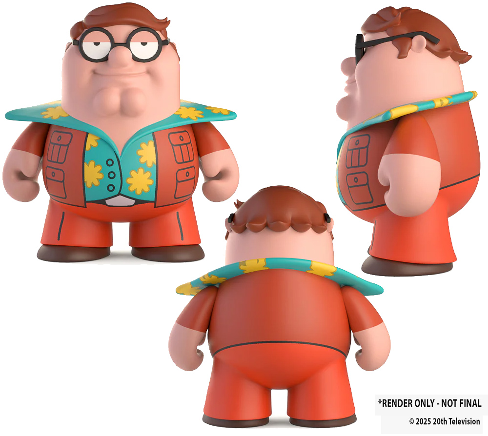 Mini-Figuras Family Guy “Freakin' Sweet” (Kidrobot Blind-Box)